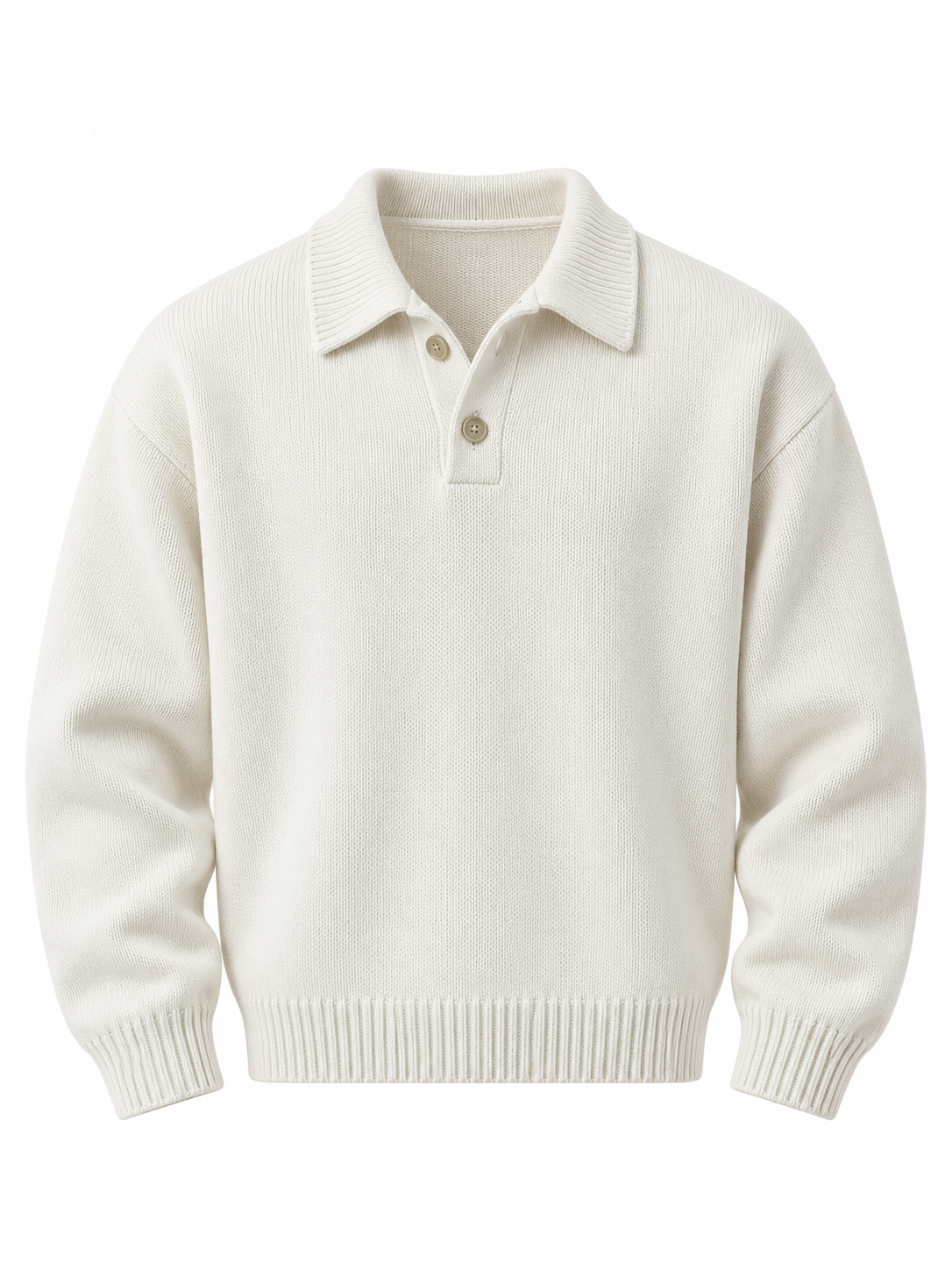 Pull polo Kael Blanc