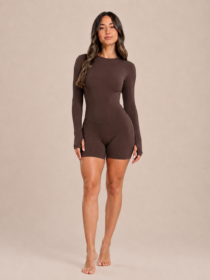 Open-back jumpsuit