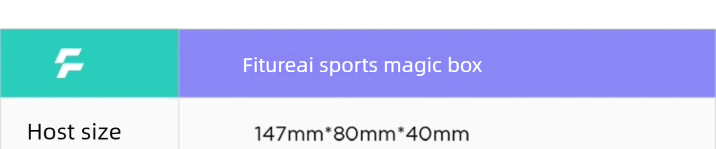 Fitness Magic Box AI, Intelligent Somatosensory Exercise, TV Projection, Console Game Dance Machine Home Fitness Equipment