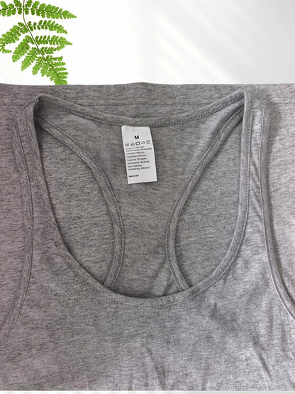Fitness Muscle Vest for Men, Pure Cotton Slim Fit Sleeveless Soft, Gym Bodybuilding Tank Top Shirt for Training