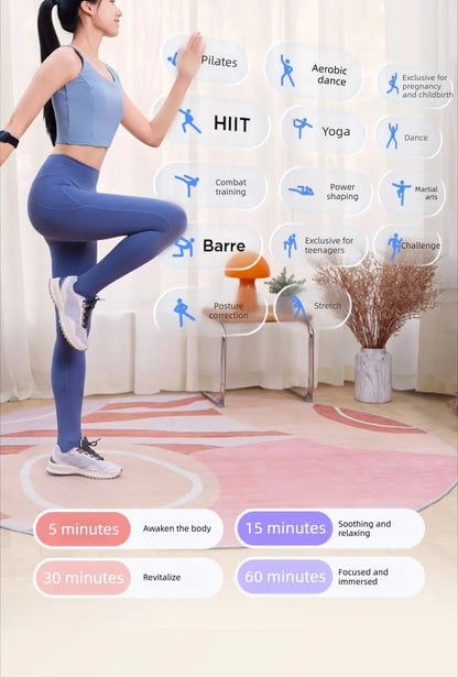 Fitness Magic Box AI, Intelligent Somatosensory Exercise, TV Projection, Console Game Dance Machine Home Fitness Equipment