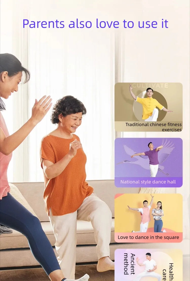Fitness Magic Box AI, Intelligent Somatosensory Exercise, TV Projection, Console Game Dance Machine Home Fitness Equipment