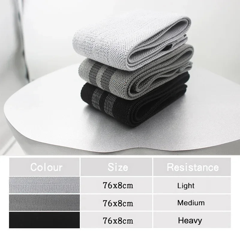 New Fitness Resistance Bands Hip Expansion Fitness Cloth Rubber Bands Stretch Expanders for Home Fitness Exercise Equipment